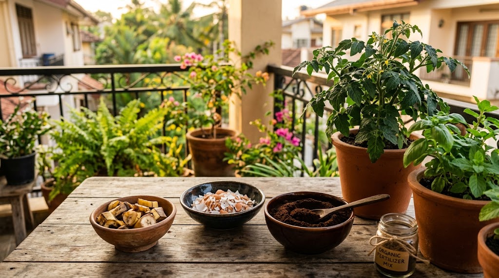 Best DIY fertilizer ideas for balcony plants container gardening