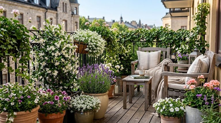 Best fragrant balcony plants for outdoor container gardening