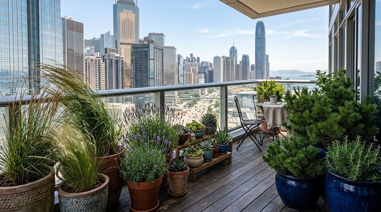 Best wind tolerant balcony plants for high rise apartment patio