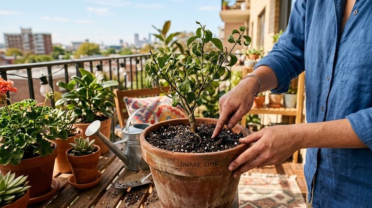 Why is my balcony plant not growing in container pots